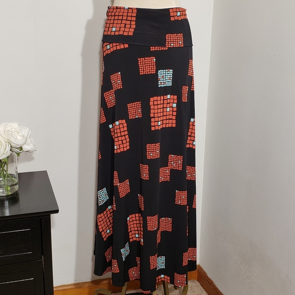 LulaRoe geometric print skirt size xxs - Picture 6 of 7